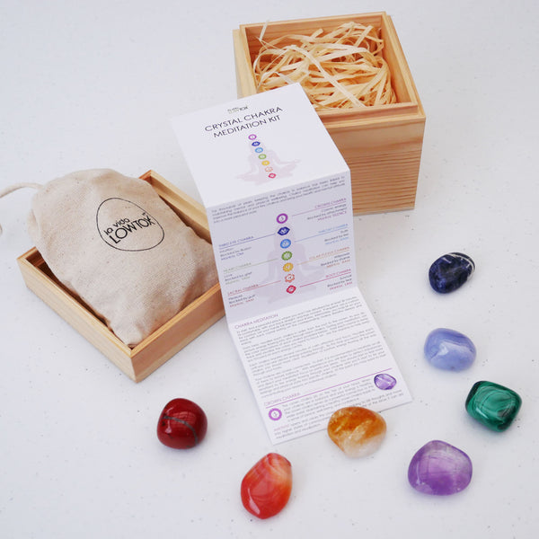 Crystal Chakra Meditation Kit