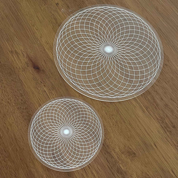 Torus Yantra Crystal Grid - Acrylic