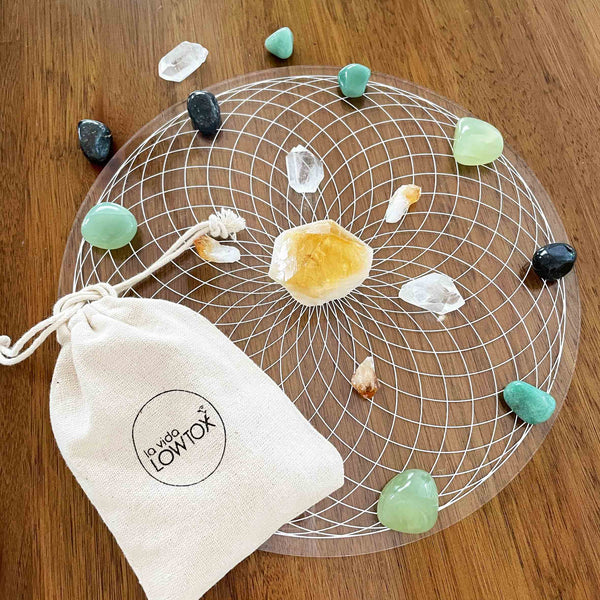 Torus Yantra Crystal Grid - Acrylic
