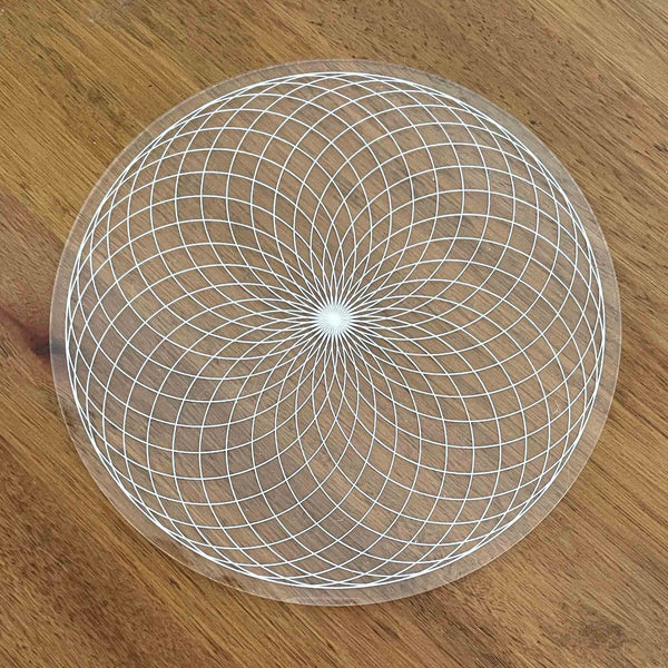 Torus Yantra Crystal Grid - Acrylic
